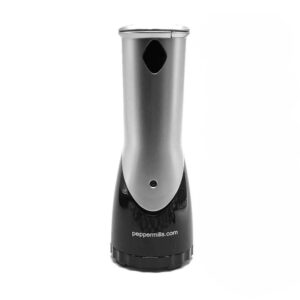 PepperMills Supreme Model 200 (Silver over Black)